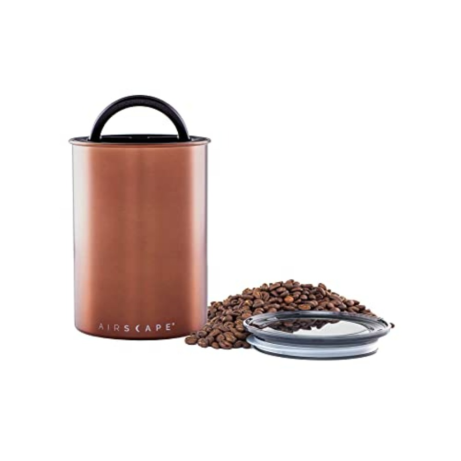 Food Storage Stainless Steel Containers - Airscape Stainless Steel Coffee Canister Food
