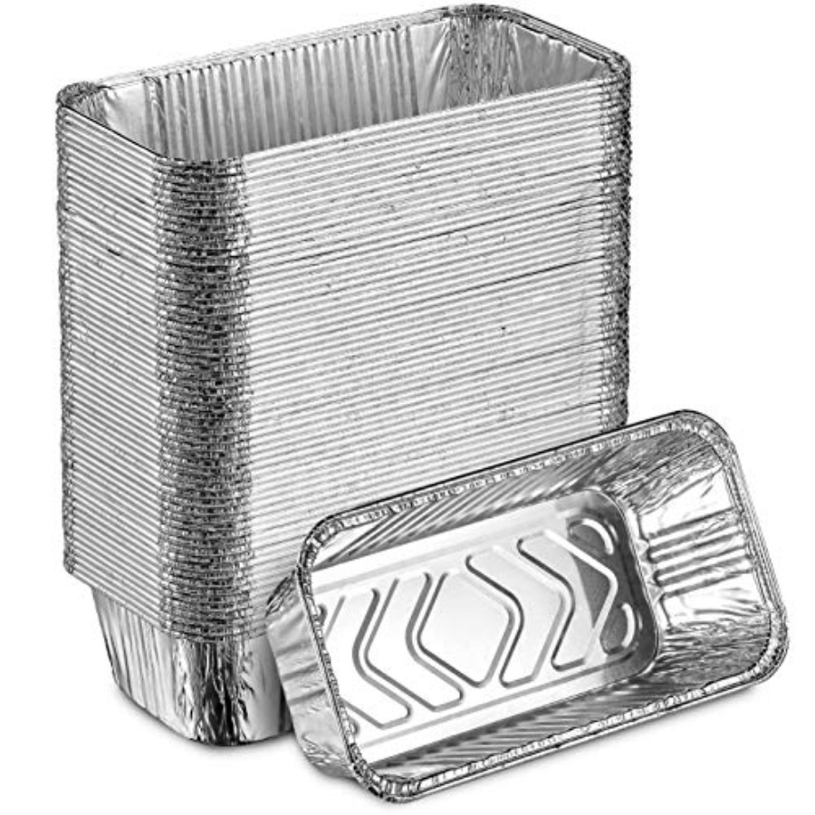 Food Storage Aluminum Containers - Aluminum Disposable Loaf Pans Deep Standard