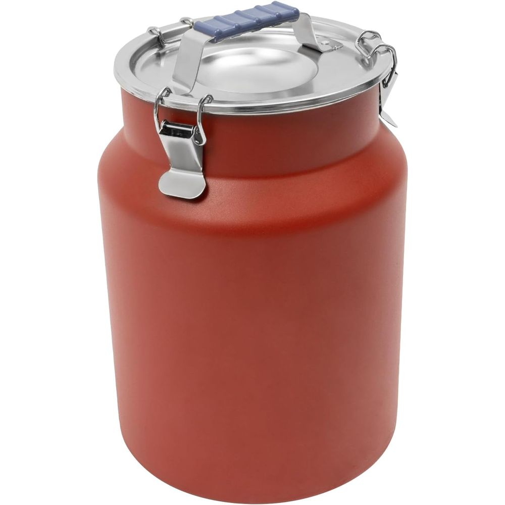 Food Storage Stainless Steel Containers - 3.2 Gallon Stainless Steel Airtight Canister,