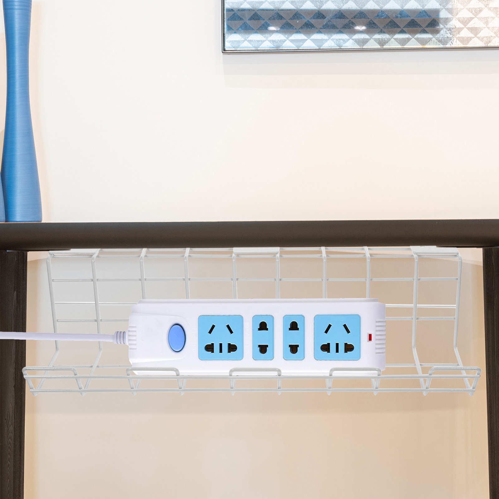 Food Storage Home - 2Pcs Cable Organizer Insert Under Desk