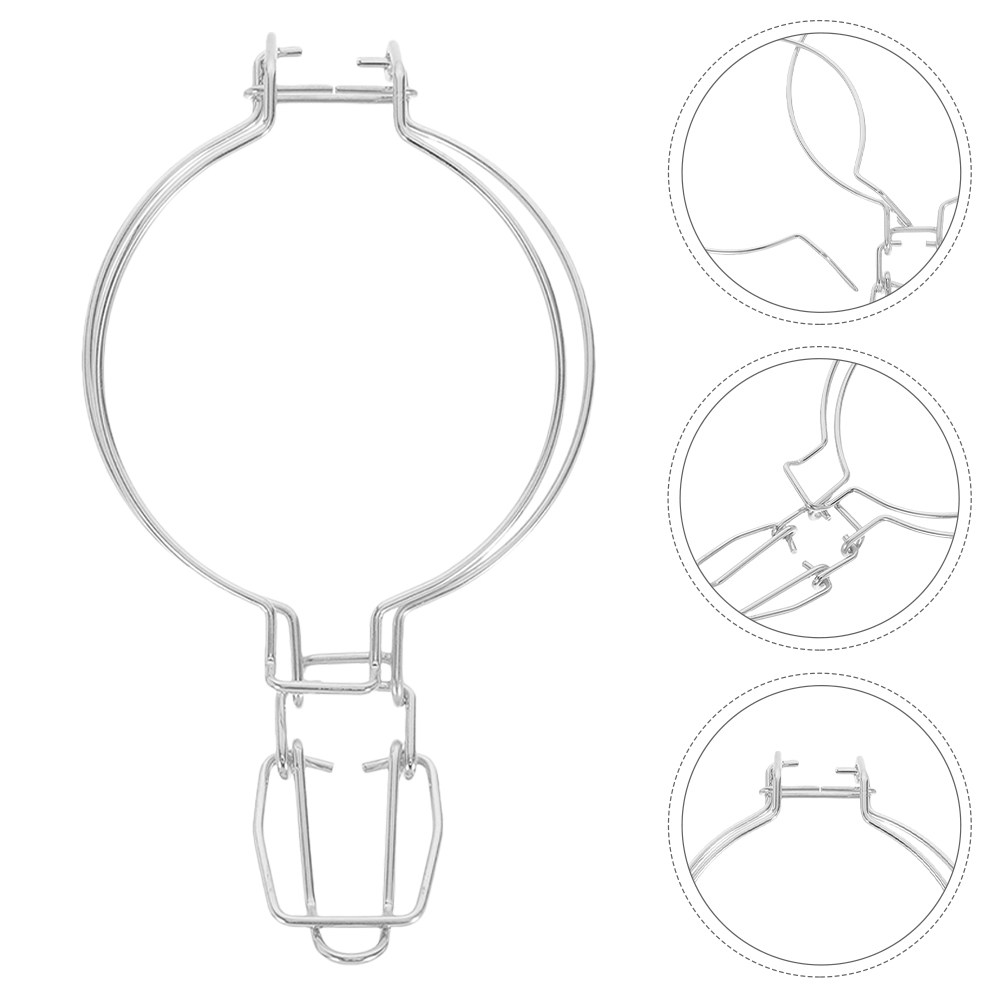 Food Storage Stainless Steel Containers - 3pcs Stainless Steel Wire Clamp For