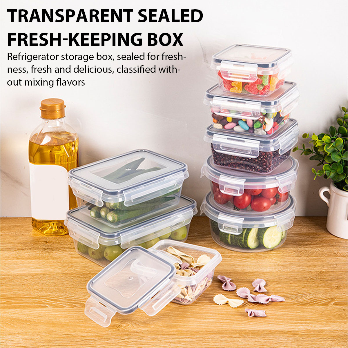 Food Storage Order - 24Pcs/set Food Storage Box Set Kitchen
