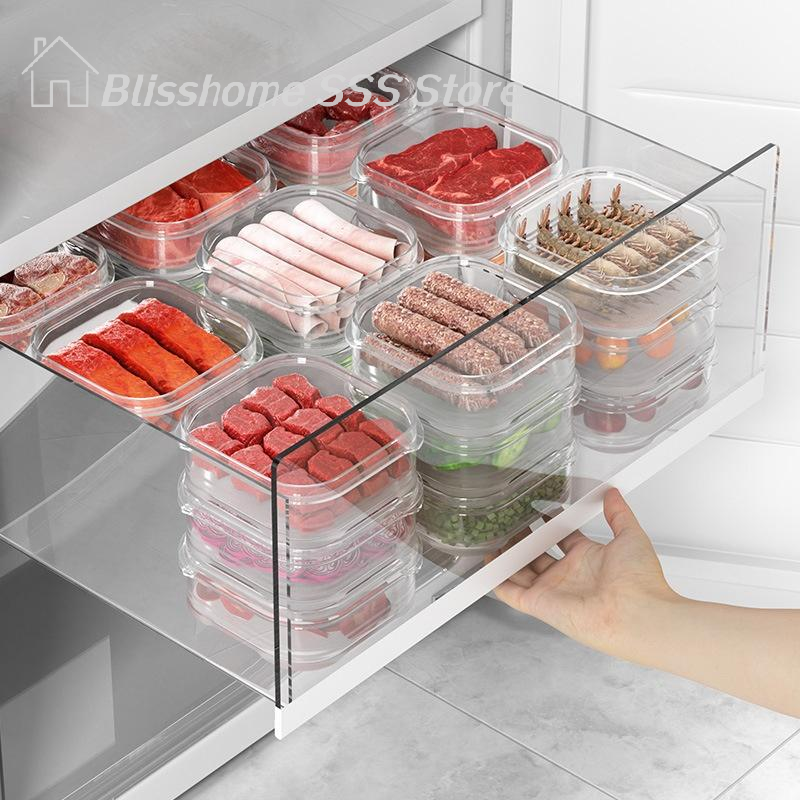 Food Storage Unit - 【S】5/10PCS Freeze Meat Preservation Box Refrigerator