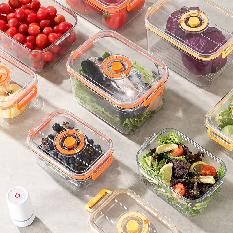 Food Storage Order - Vacuum Fresh-keeping Box Refrigerator Sealed Canister
