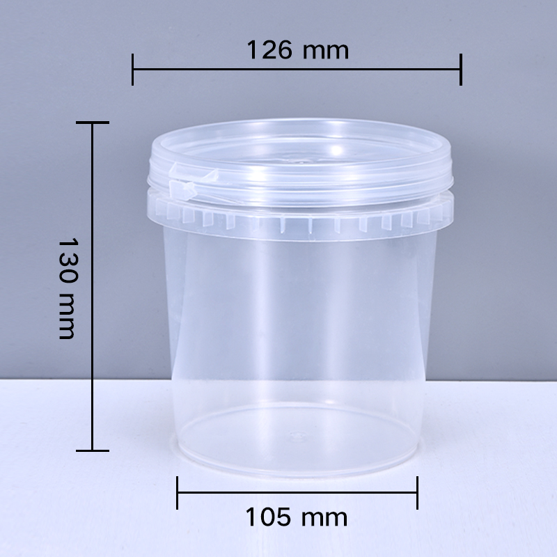 Empty 1L plastic bucket with L - Food Storage Drums avis et prix
