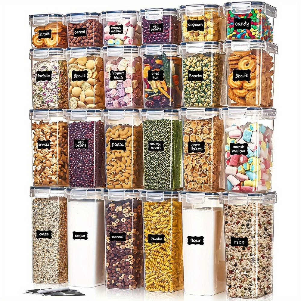 24Pcs Food Storage Containers  - Food Storage Order avis et prix