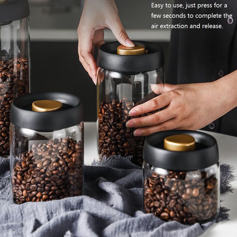 New Bean Coffee Storage Contai - Food Storage Vacuum Containers avis et prix
