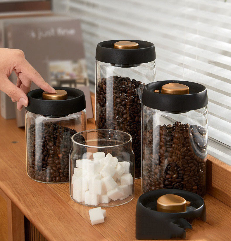 New Bean Coffee Storage Contai - Food Storage Vacuum Containers avis et prix