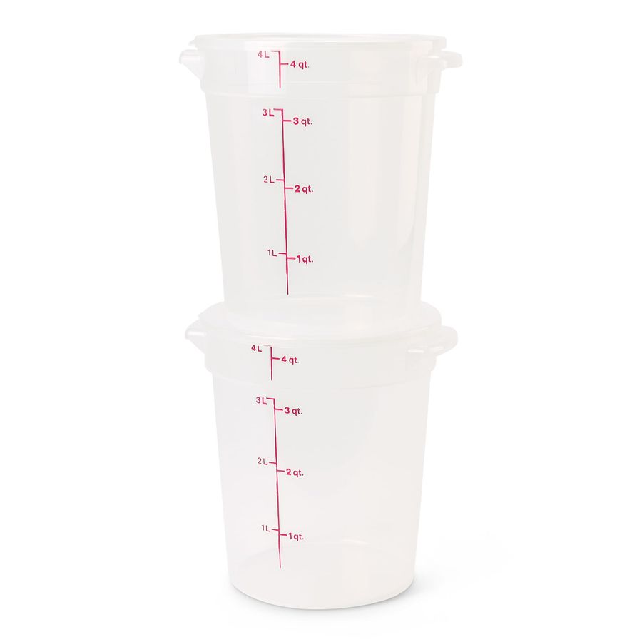 Food Storage Containers with L - Food Storage 4 Quart avis et prix
