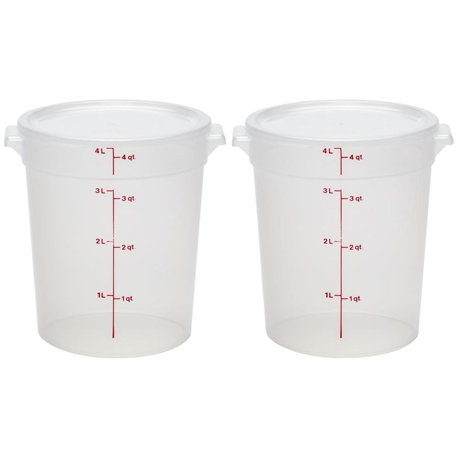 Food Storage Containers with L - Food Storage 4 Quart avis et prix