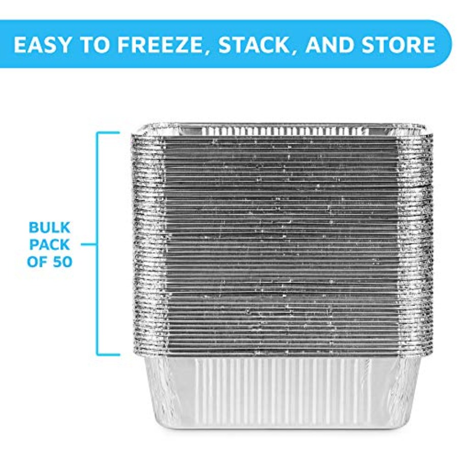Aluminum Disposable Loaf Pans  - Food Storage Aluminum Containers avis et prix