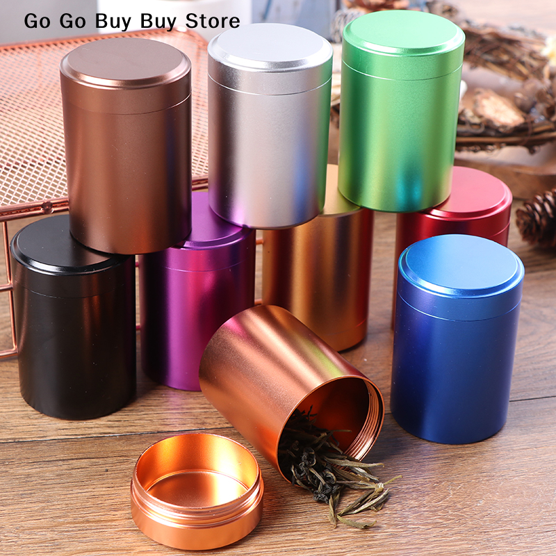 【ST】80ML Mini Metal Solid Colo - Food Storage Aluminum Containers avis et prix