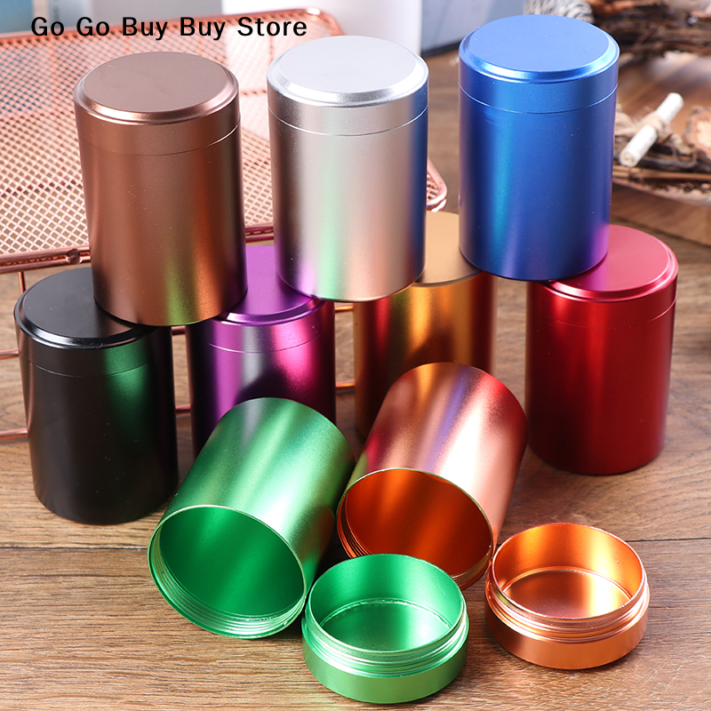 【ST】80ML Mini Metal Solid Colo - Food Storage Aluminum Containers avis et prix