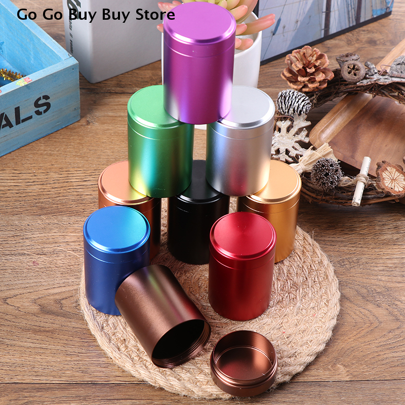 【ST】80ML Mini Metal Solid Colo - Food Storage Aluminum Containers avis et prix