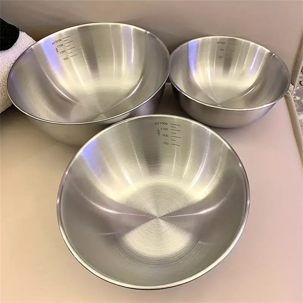1-3 Stainless Steel Bowl Set w - Food Storage Home avis et prix