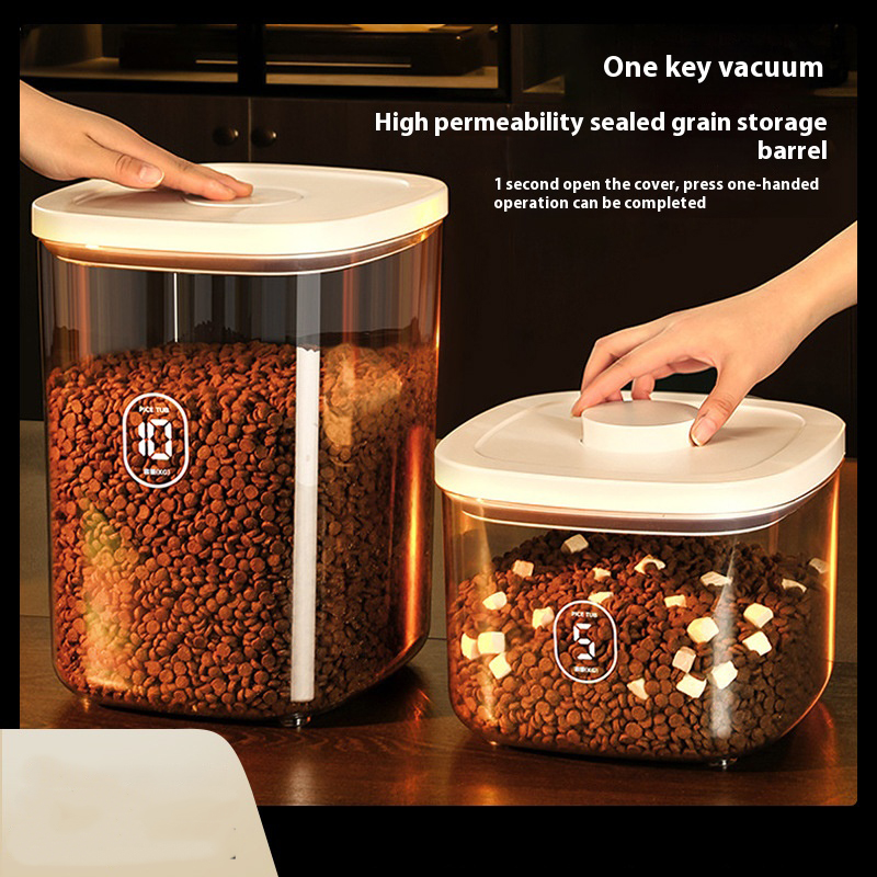 Cat Food Storage Bucket, Seale - Food Storage Vacuum Containers avis et prix