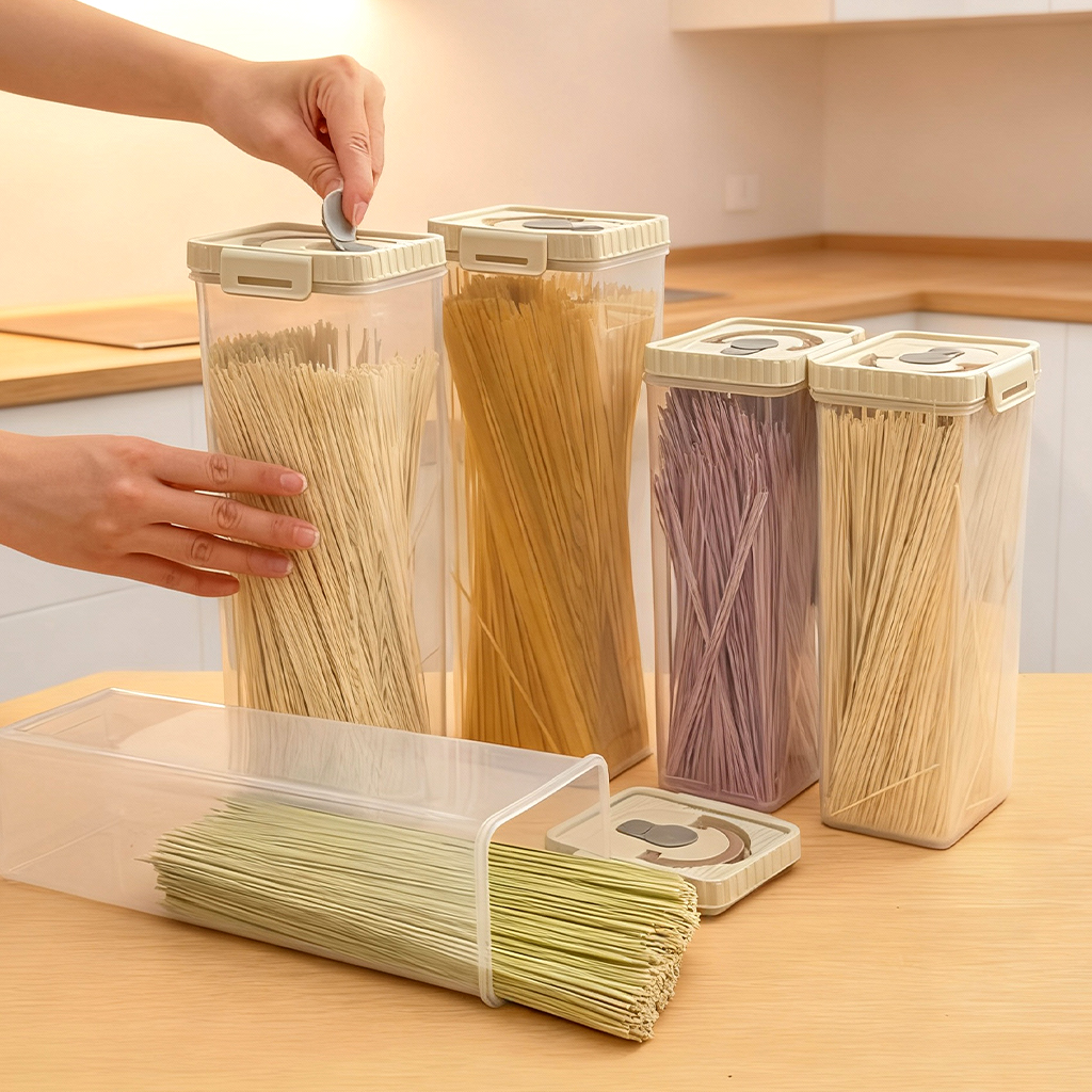 Noodles Sealed Storage Box Wit - Food Storage Order avis et prix