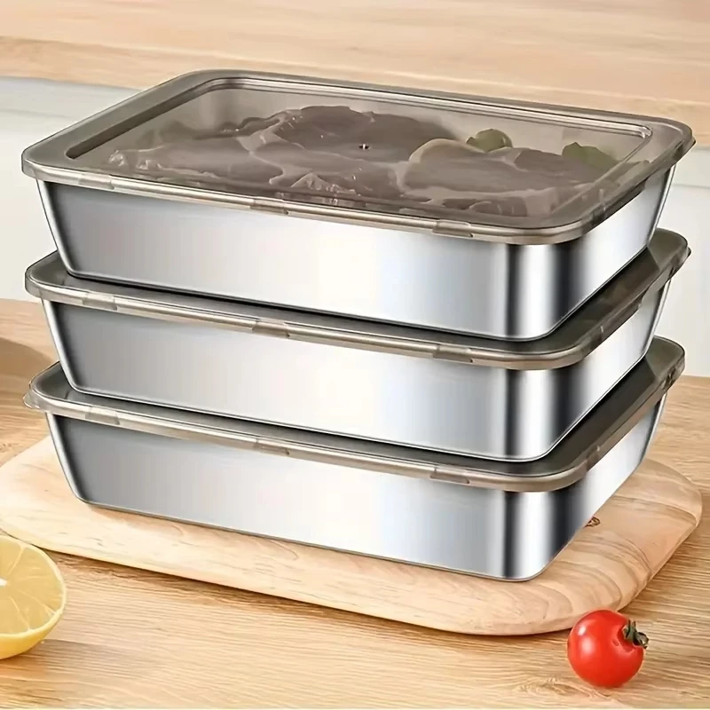 Stainless Steel Food Storage C - Food Storage Stainless Steel Containers avis et prix