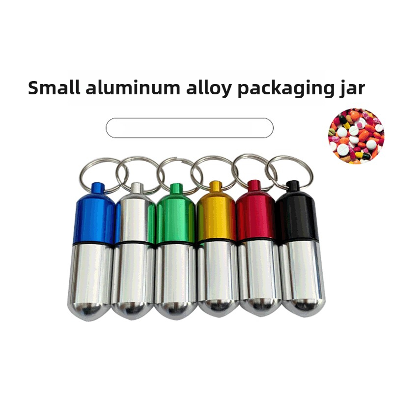 1PC Waterproof Outdoor Medicin - Food Storage Aluminum Containers avis et prix
