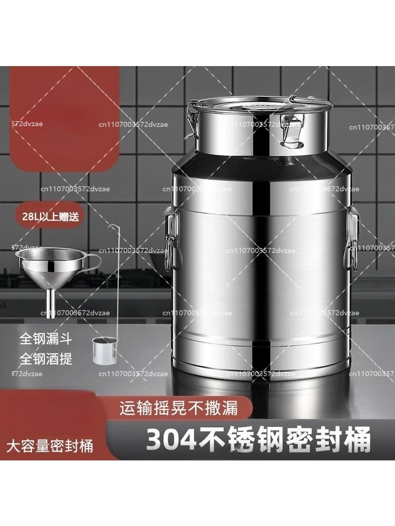 304 Stainless Steel Sealed Mil - Food Storage Drums avis et prix