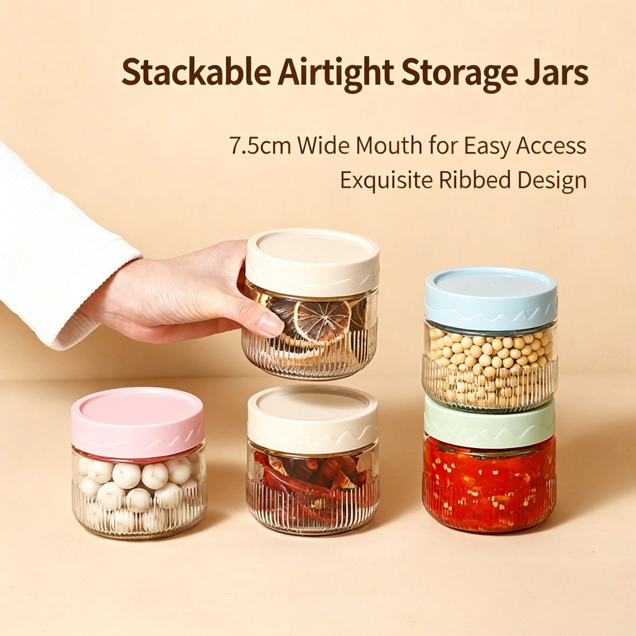A Glass-Sealed Storage Jar,250 - Airtight Cereal Jar avis et prix