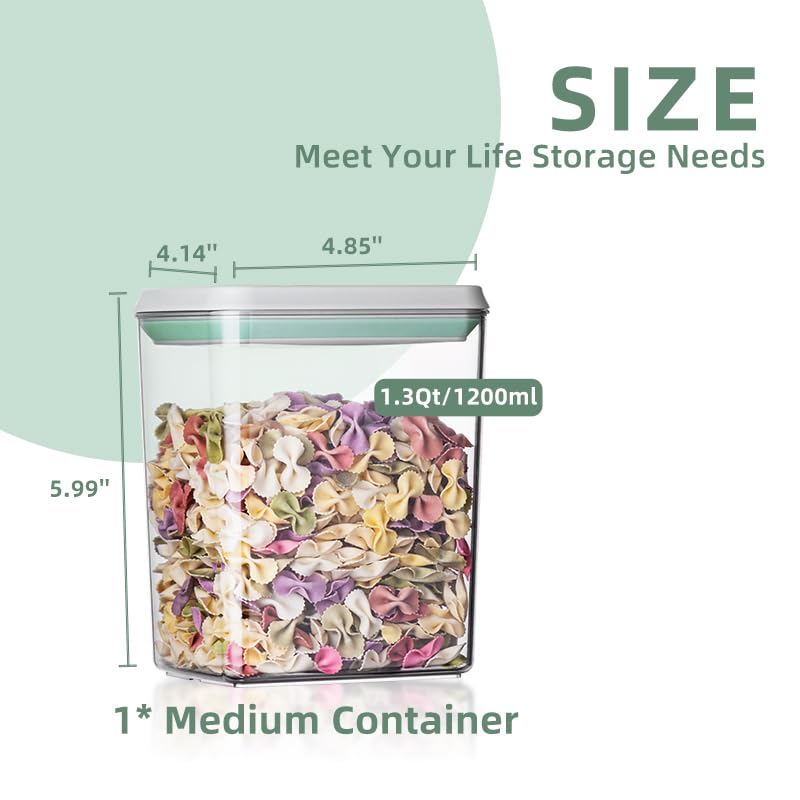 Ankou 3Pcs 1.2L Pop Airtight F - Food Storage On Table avis et prix