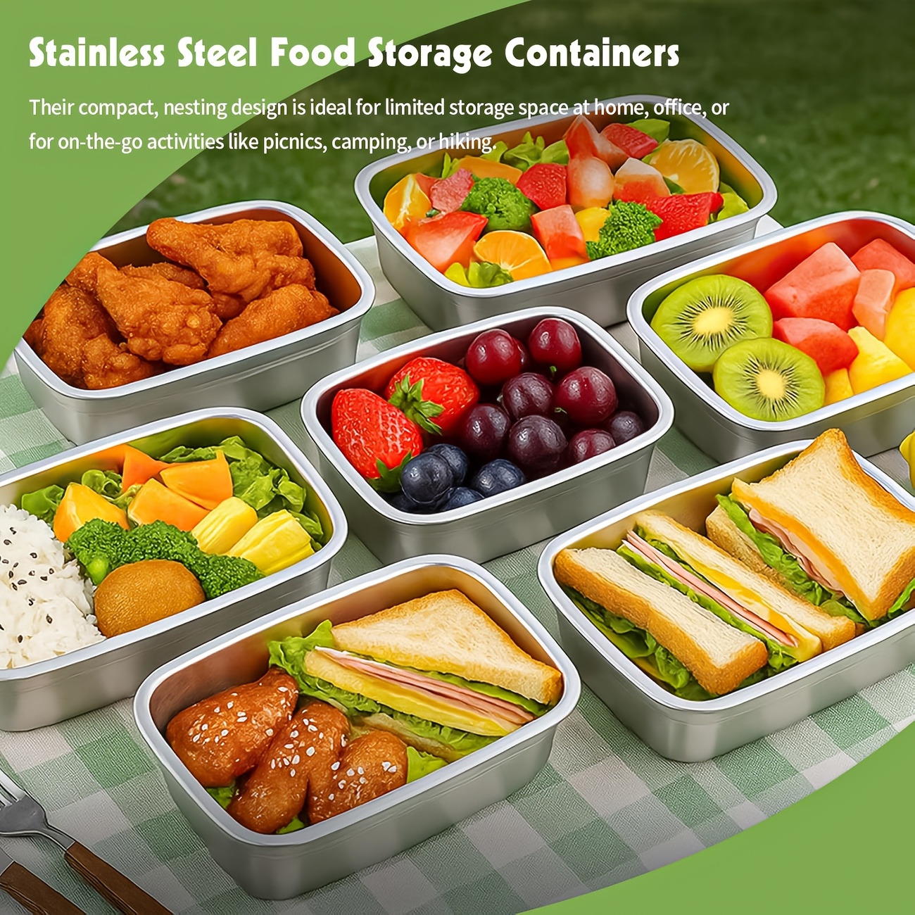 10-Piece Stainless Steel Food  - Food Storage Home avis et prix