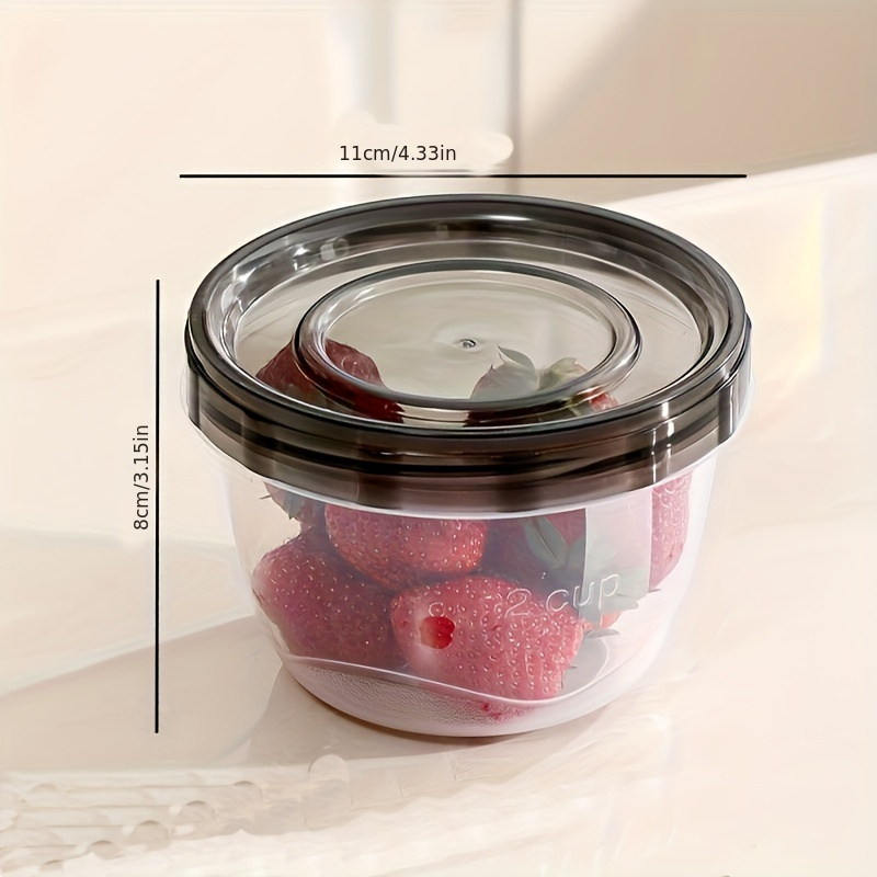 2 Transparent Sealed Food Stor - Food Storage Order avis et prix