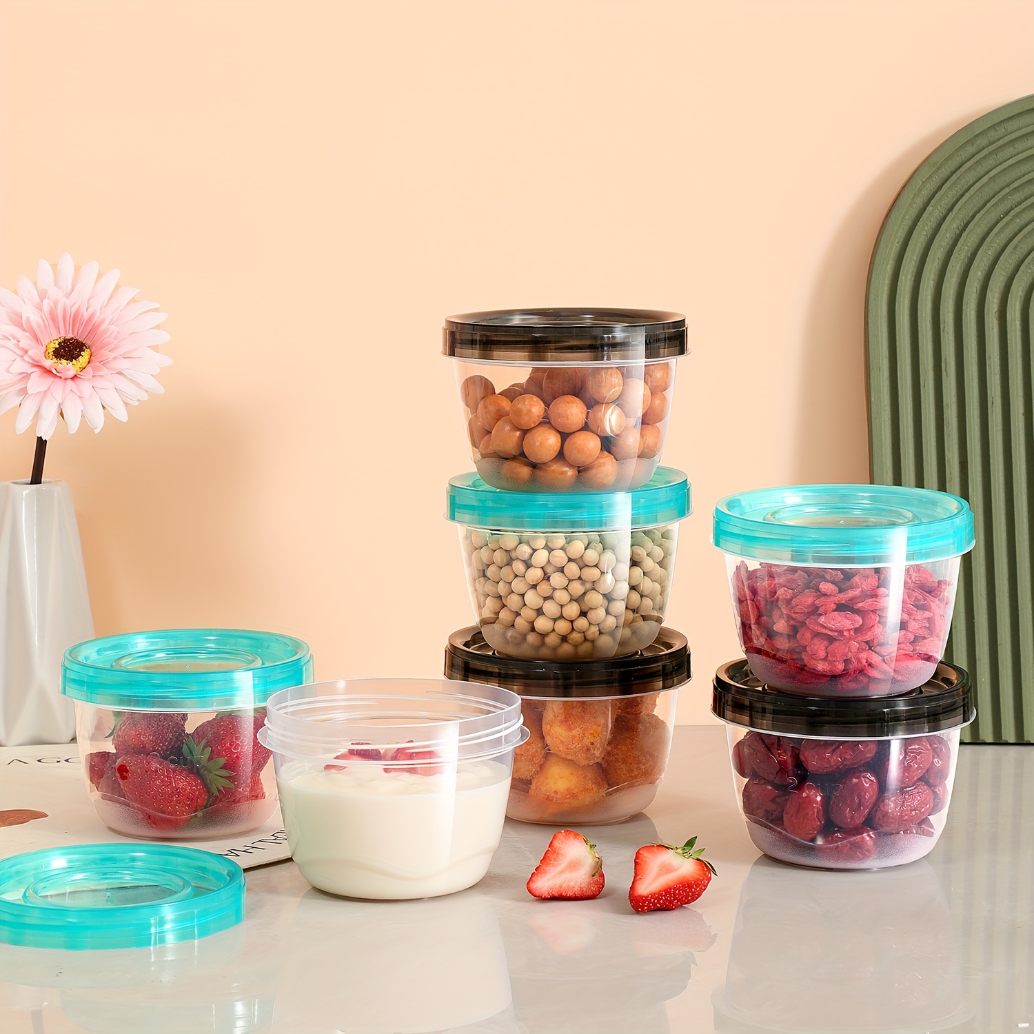 2 Transparent Sealed Food Stor - Food Storage Order avis et prix