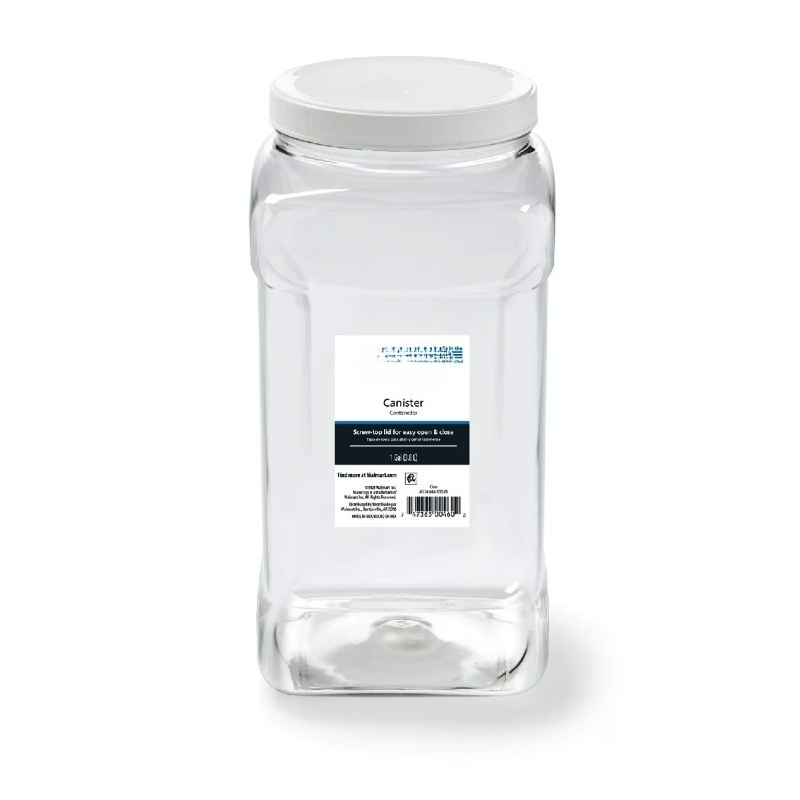 4-Quart Clear Plastic Canister - Food Storage 4 Quart avis et prix