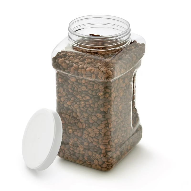 4-Quart Clear Plastic Canister - Food Storage 4 Quart avis et prix