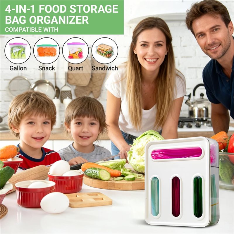 ABUH-Plastic Sandwich Bag For  - Food Storage 4 Quart avis et prix
