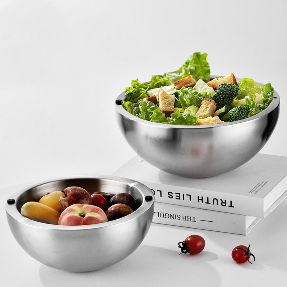 304 Thickened Salad Mixing Bow - Food Storage Unit avis et prix