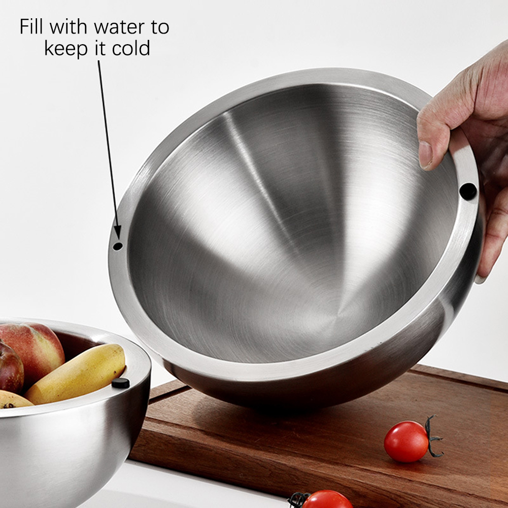 304 Thickened Salad Mixing Bow - Food Storage Unit avis et prix