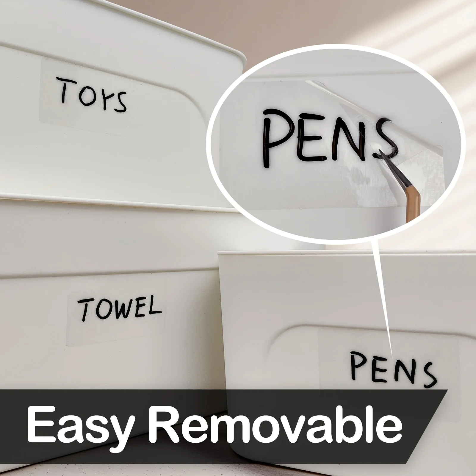 Removable waterproof label sti - Food Storage Home avis et prix