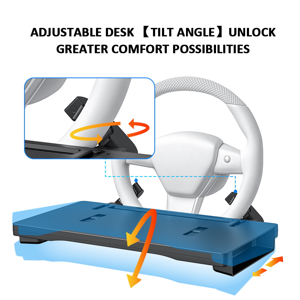 2-in-1 Foldable Car Steering W - Food Storage Order avis et prix