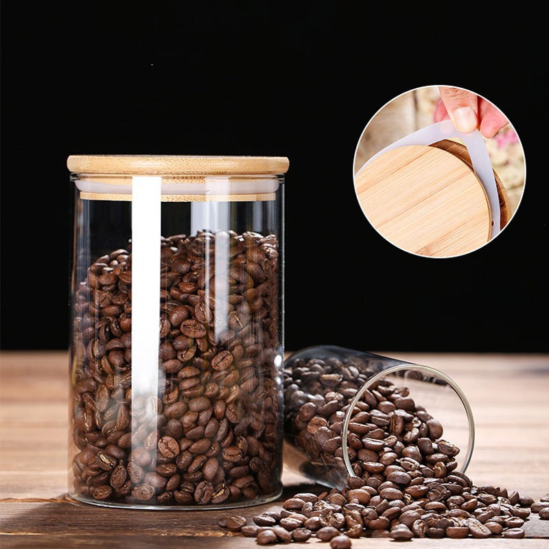 Glass Food Storage Jars with A - Airtight Cereal Jar avis et prix