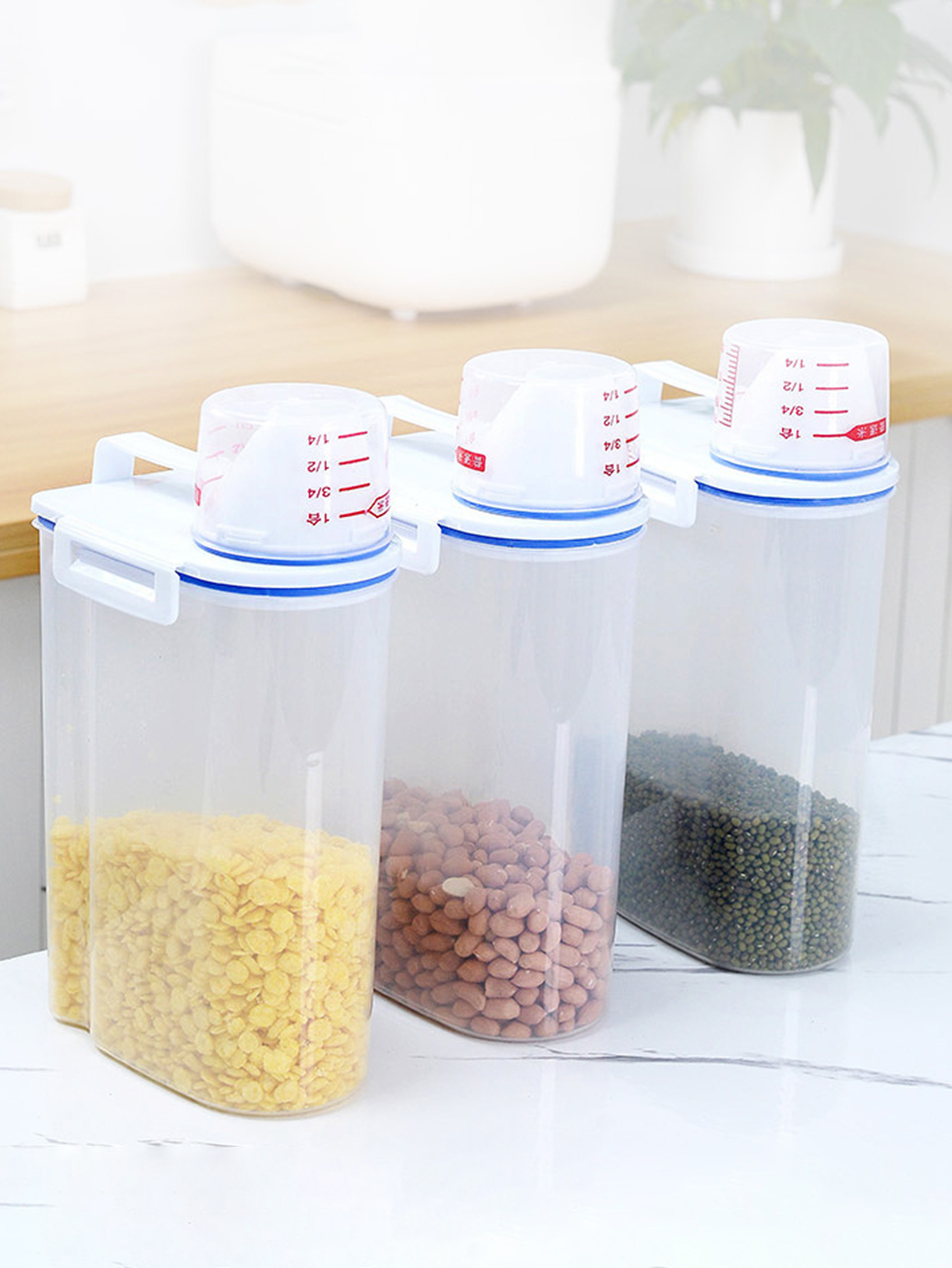 Large Capacity Plastic Rice Bu - Airtight Cereal Jar avis et prix