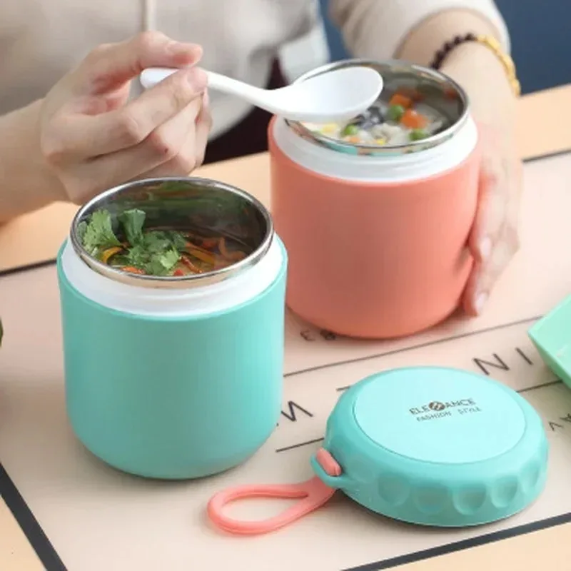 Lunch Box Food Thermal Jar Ins - Food Storage Aluminum Containers avis et prix