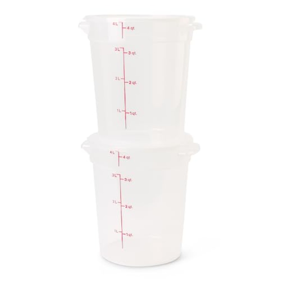 Food Storage Containers with L - Food Storage 4 Quart avis et prix