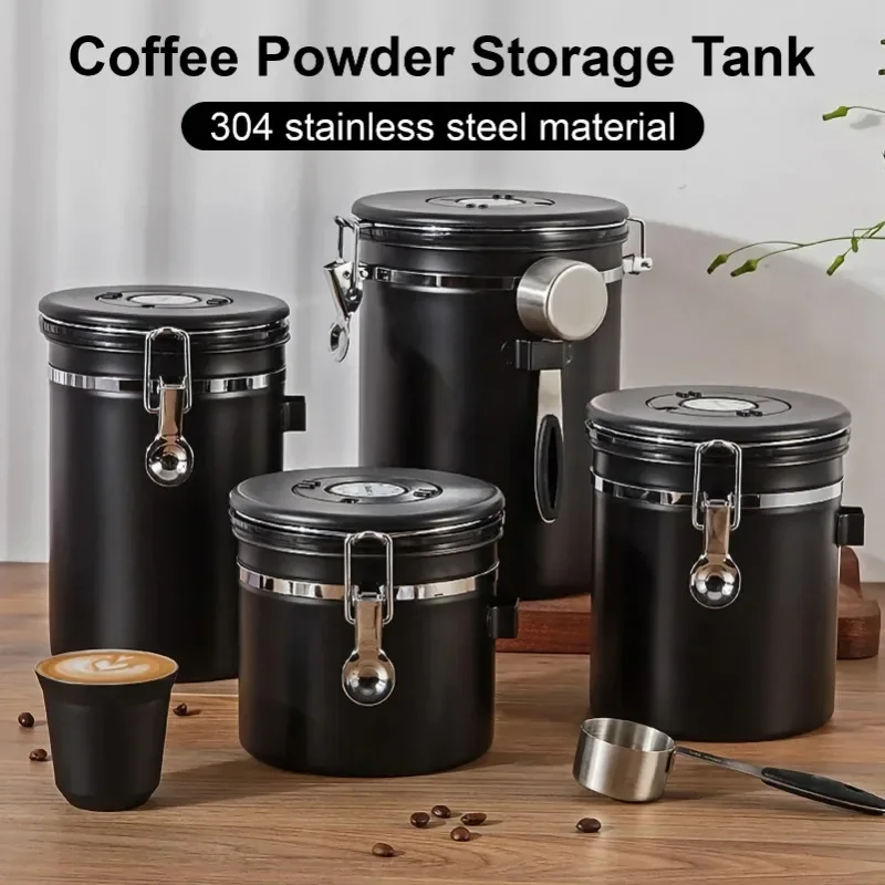 304 Stainless Steel Coffee Bea - Food Storage Vacuum Containers avis et prix