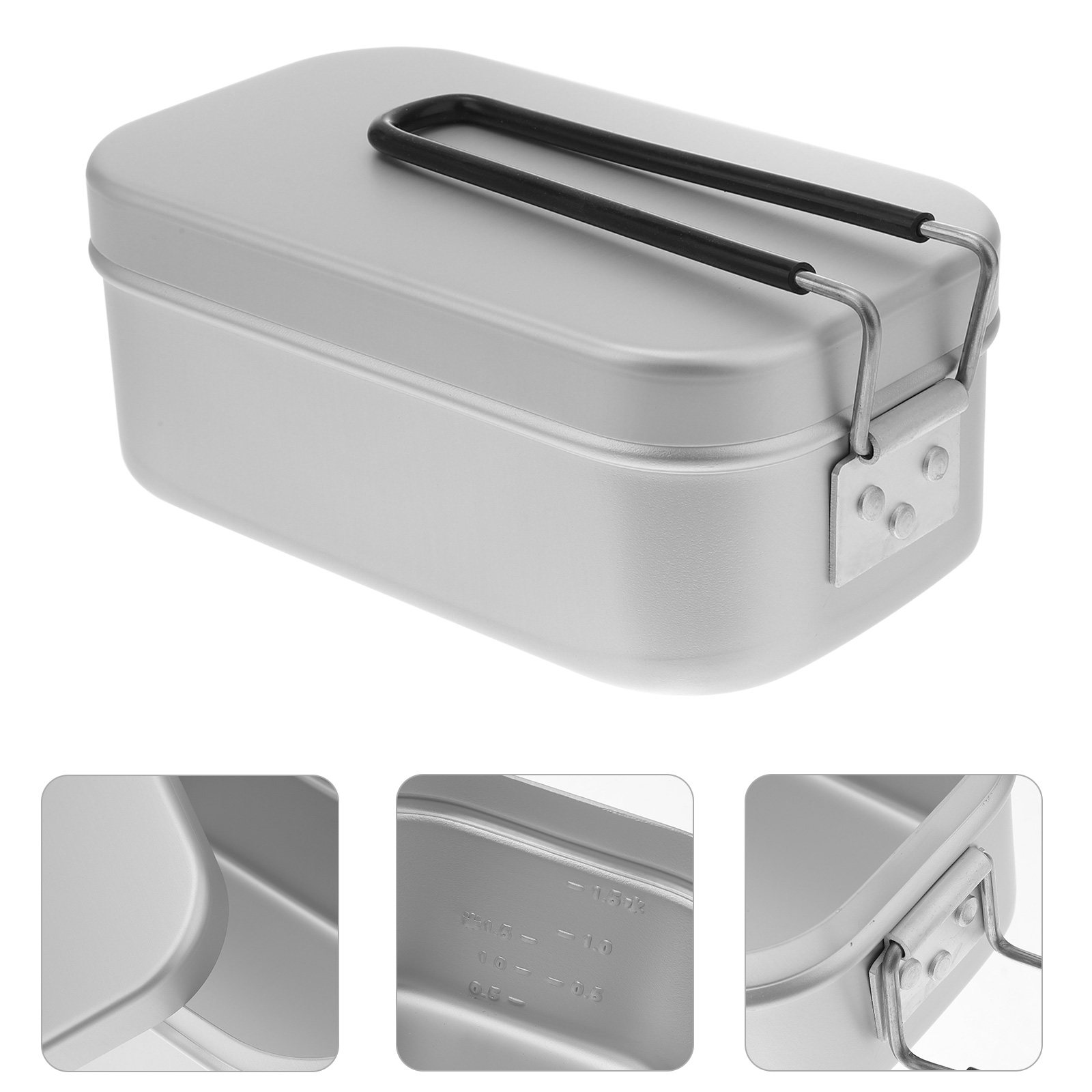Lightweight Aluminum Tin Lunch - Food Storage Aluminum Containers avis et prix
