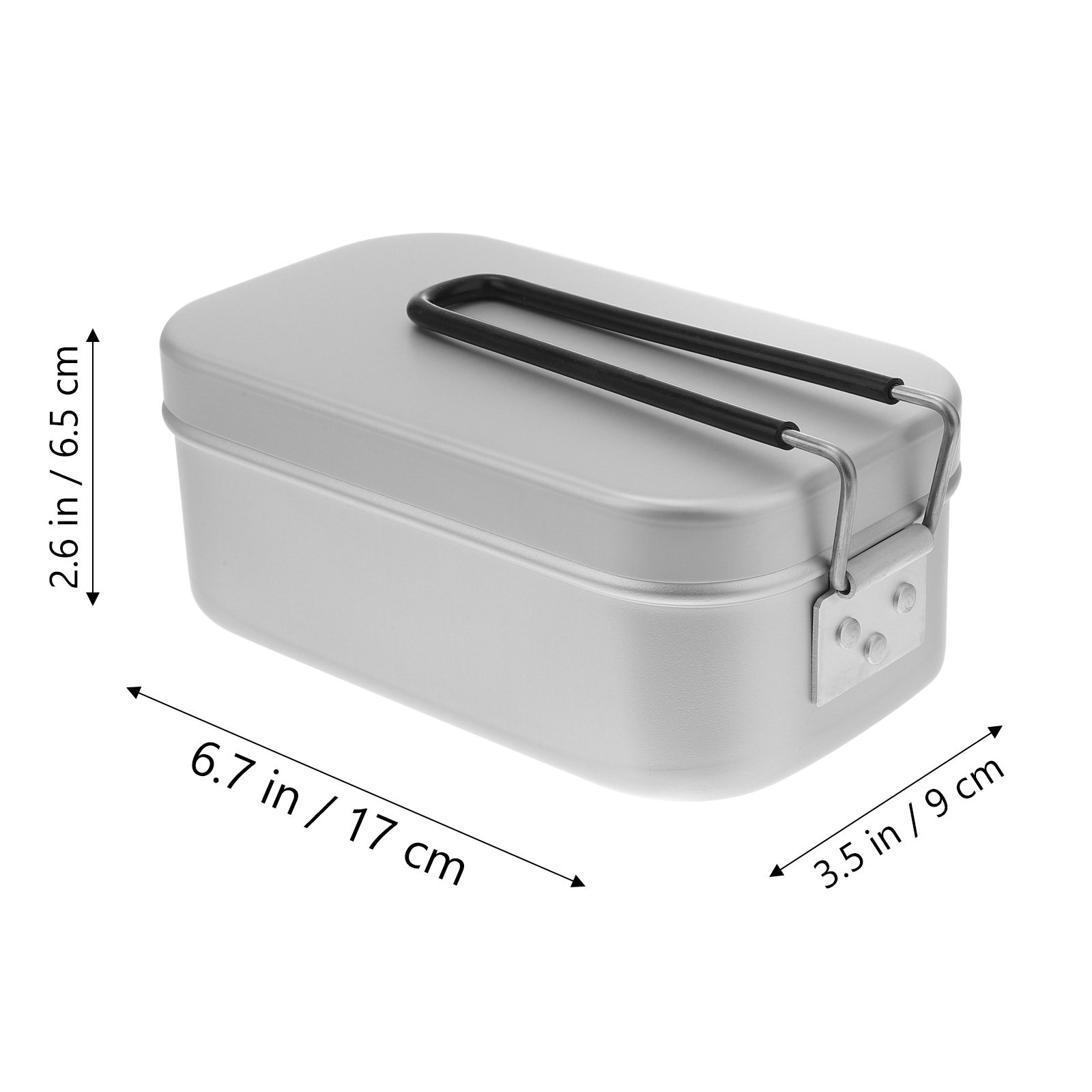 Lightweight Aluminum Tin Lunch - Food Storage Aluminum Containers avis et prix