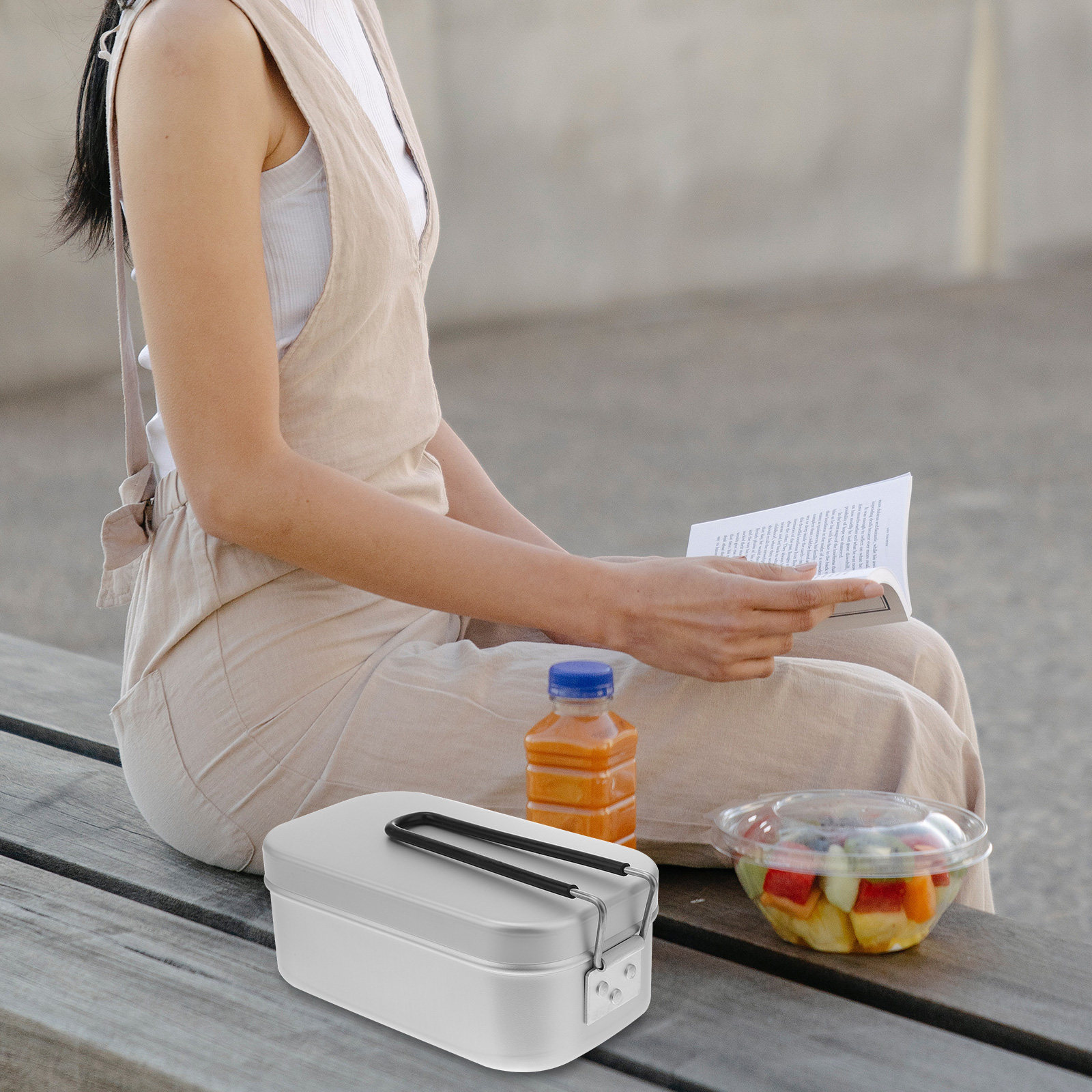 Lightweight Aluminum Tin Lunch - Food Storage Aluminum Containers avis et prix