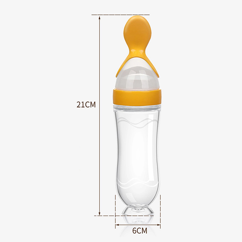 Squeezing Feeding Bottle Silic - Food Storage Drums avis et prix