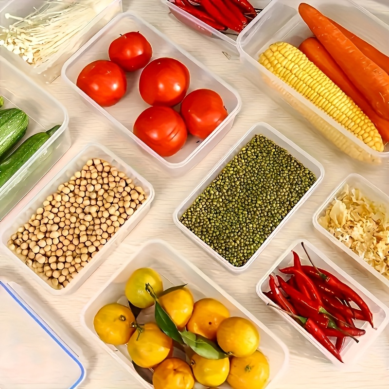 8Pcs Set Includes 4 Containers - Food Storage Order avis et prix