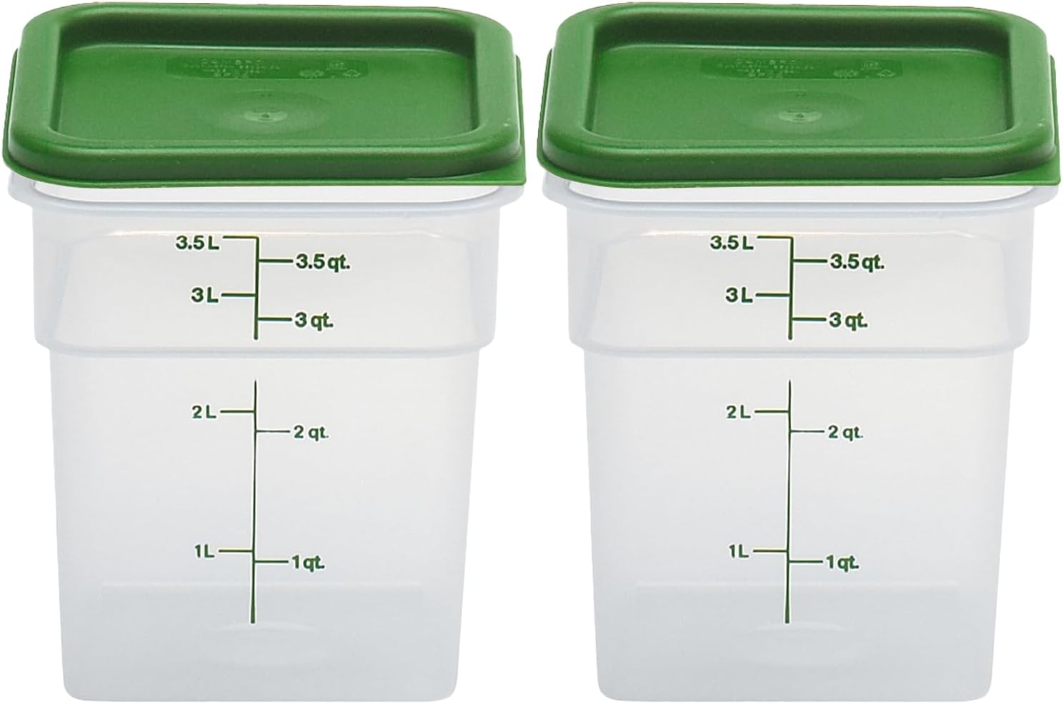 Square Food Storage Containers - Food Storage 4 Quart avis et prix