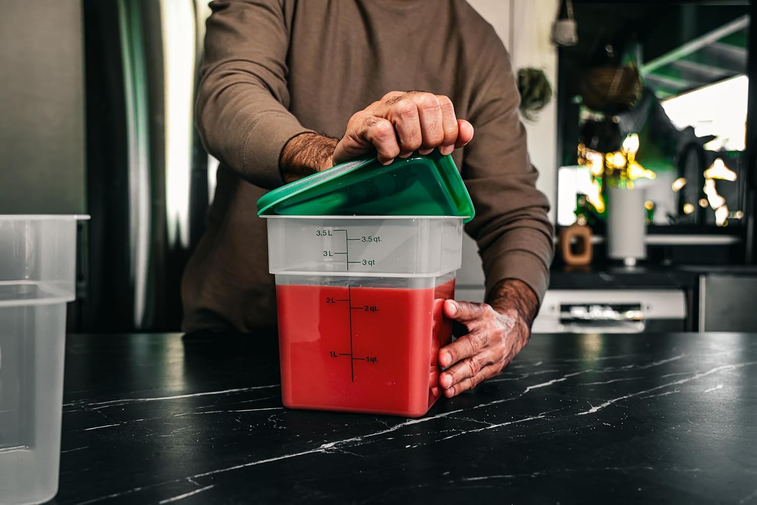 Square Food Storage Containers - Food Storage 4 Quart avis et prix