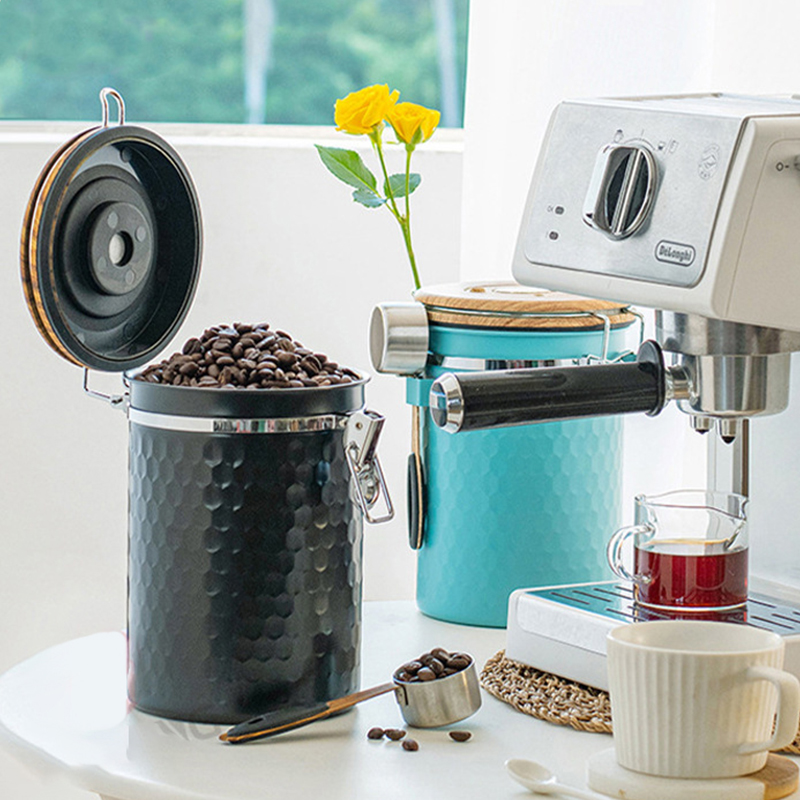 Kitchen Stainless Steel Coffee - Food Storage Stainless Steel Containers avis et prix