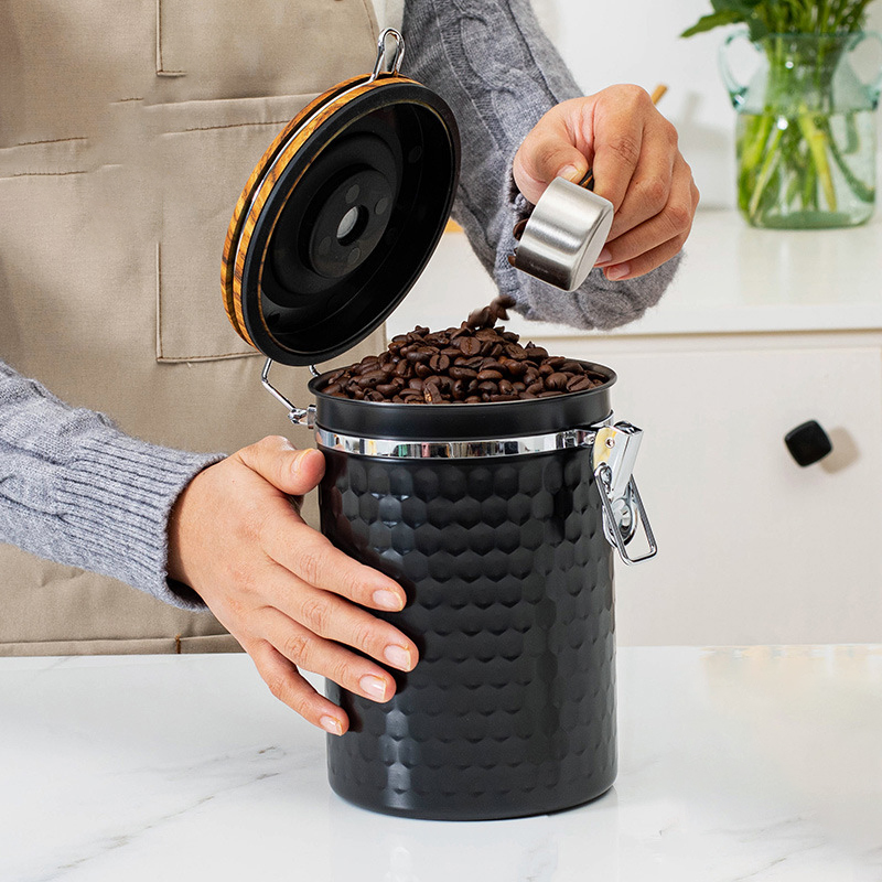 Kitchen Stainless Steel Coffee - Food Storage Stainless Steel Containers avis et prix